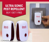 Ultrasonic Pest Repeller for Mosquito, Cockroaches, etc (Pack of 2) (Code: C2404008)