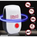 Ultrasonic Pest Repeller for Mosquito, Cockroaches, etc (Pack of 2) (Code: C2404008)