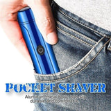 Mini Electric Shaver for Men Washable Small Portable Razor Rechargeable USB Car Charging Dry Wet Use Easy Carry