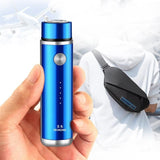 Mini Electric Shaver for Men Washable Small Portable Razor Rechargeable USB Car Charging Dry Wet Use Easy Carry