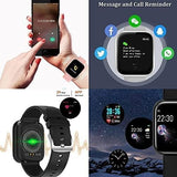 Smart Watch D20 - Smart Watch for Men and Woman Android Bluetooth with Heart Rate Activity Tracker, Calorie Counter, Blood Pressure, OLED Touchscreen Fitness